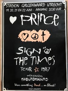 Prince ‘ Sign Of The Times’ 1987 Tour