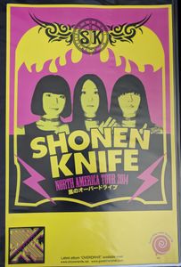 Shonen Knife - 2014 Tour
