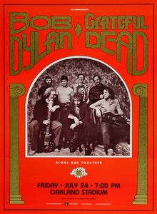 Bob Dylan / Grateful Dead - Oakland, CA 1987