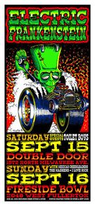 Electric Frankenstein - Double Door, 2001 Handbill