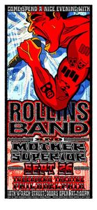 Rollins Band Philadelphia 2001 (Handbill edition)