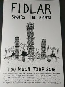 Fidlar Too Much Tour 2016