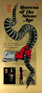 Queens Of The Stone Age - The Dome Arena - Rochester, NY - May 25th 2018 (Foil Variant)