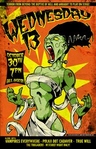 Wednesday 13 - The Trocadero, 2011