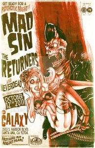 Mad Sin - The Galaxy, 2011