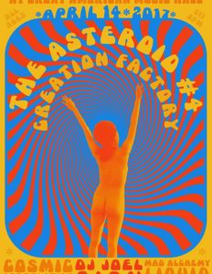 Sea Witch Presents Asteroid No. 4 Gig Poster