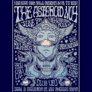 Highland Park Bowl Presents In Mrs T's Room: Asteroid No. 4 Gig Poster