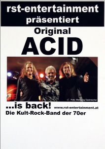 Acid ... is back! - Band Poster - 2015