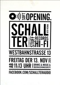 Schallter - Soft Opening - Nov 13, 2015, 11:13 (Event Promo)