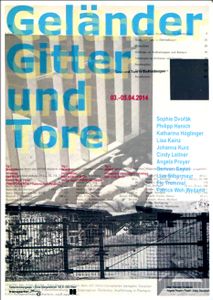 Geländer Gitter und Tore - Bruch, Gran - Transporter - April 03-05, 2014 (Gig Poster)