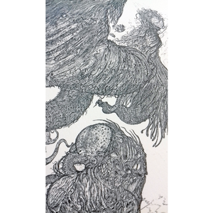 Dark Gods: Birth of The Architects 13"x19" Giclèe Print (vVurMzflessshhh Open Edition)