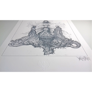 Dark Gods: Mother II (The Gathering) 13"x19" Giclée Print (vVurMzflessshhh Open Edition)