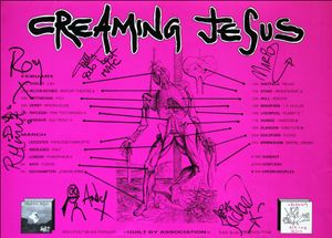 Creaming Jesus - Feb + Mar 1992 (Tour Poster)