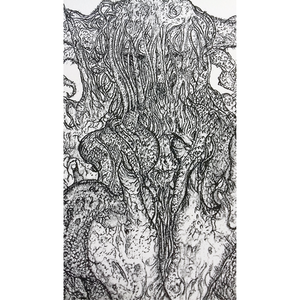 Dark Gods: Architects of Death 13"x19" Giclée Print (vVurMzflessshhh Open Edition)