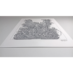 Dark Gods: Rise of The Ancients 13"x19" Giclée Print (vVurMzflessshhh Open Edition)