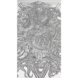Dark Gods: The Council of Seven (The Gatekeepers) 13"x19" Giclée Print (vVurMzflessshhh Open Edition)