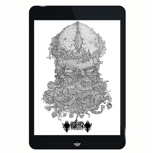 Dark Gods: The Council of Seven (The Gatekeepers) 13"x19" Giclée Print (vVurMzflessshhh Open Edition)