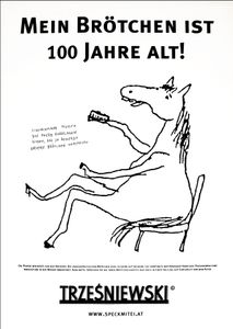 Tex Rubinowitz, Trzesniewski - Mein Brötchen Ist 100 Jahre Alt - 2002 (Event Promo)