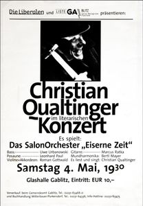 Christian Qualtinger - Eiserne Zeit - Gablitz - May 04, 2002 (Gig Poster)