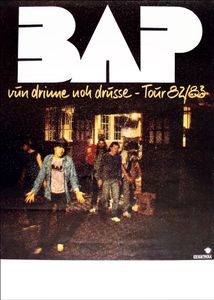 BAP - vun drinne noh drusse - Tour 82/83 (Tour Poster)