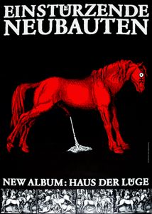 Einstürzende Neubauten - Haus Der Lüge - LP 1989 (Album Promo)