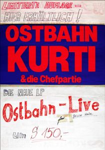 Ostbahn Kurti & Die Chefpartie - LP: Live feat. Bessi Brühl - Dec 1985 (Album Promo)