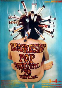 Progressive Pop Festival '70 Köln - April 3+4, 1970 (Gig Poster)