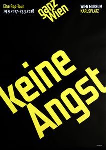 Ganz Wien - Keine Angst (Hansi Lang, 1982) - Wien Museum 2017/18 (Event Promo)