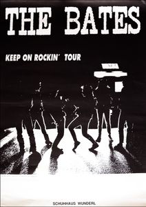 The Bates - Keep On Rockin' Tour - 1988 (Tour Poster)