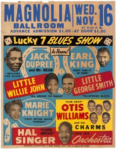 Lucky 7 Blues Show November 16, 1955