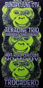 Alkaline Trio - Trocadero Theatre, 2001