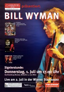 Bill Wyman - Buchhandlung Morawa Wien, Signierstunde - July 1, 2004 (Event Promo)