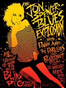 The Jon Spencer Blues Explosion - Blind Pig Cafe, 2015