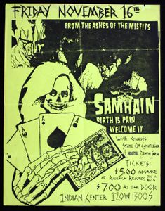Samhain - Indian Center, 1984