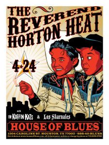 Reverend Horton Heat - House Of Blues, 2015