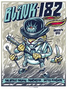 Blink-182 Manchester 2012 (Artist Proof)