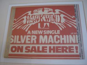 Hawkwind Silver Machine shop promo