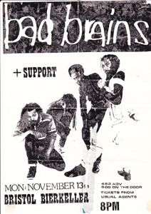Bad Brains Quickness Tour 1989