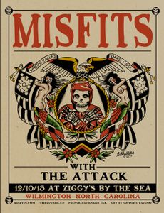 Misfits - Ziggy’s by the Sea, 2013