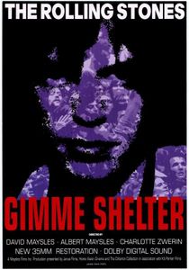 Rolling Stones Gimme Shelter  DVD promotional poster