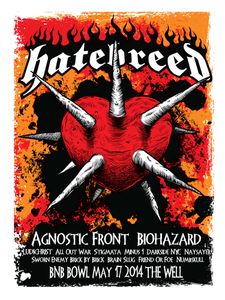 Hatebreed Brooklyn 2014