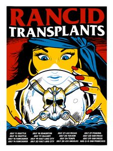 Rancid - US Tour Poster 2013