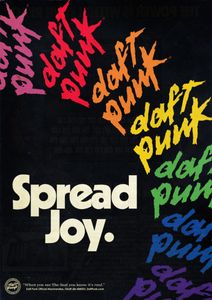 The Daft Punk Official Merchandise Posters: Logo Sticker Pack