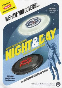 The Daft Punk Official Merchandise Posters: Official Frisbee
