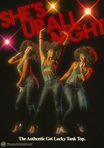 The Daft Punk Official Merchandise Posters: Lucky Girls Tank