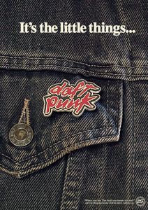 The Daft Punk Official Merchandise Posters: Logo Pin