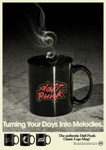 The Daft Punk Official Merchandise Posters: Logo Mug
