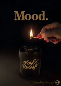 The Daft Punk Official Merchandise Posters: Candle
