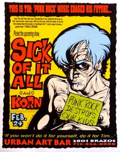 Sick Of It All - Urban Art Bar, 1995
