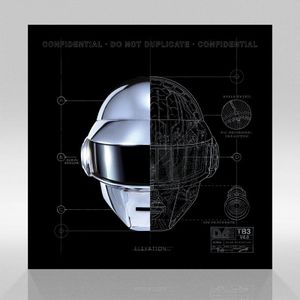 Daft Punk: RAM HELMET SCHEMATICS LITHOGRAPH (TB3)